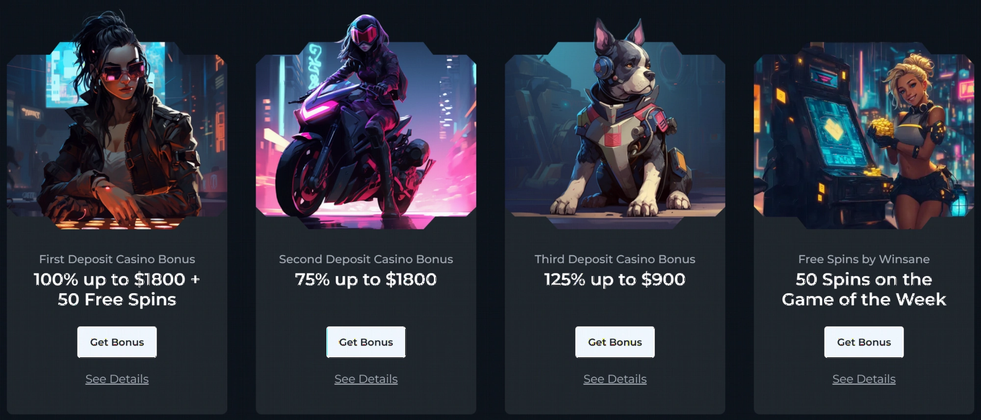 Promozioni casino Winsane