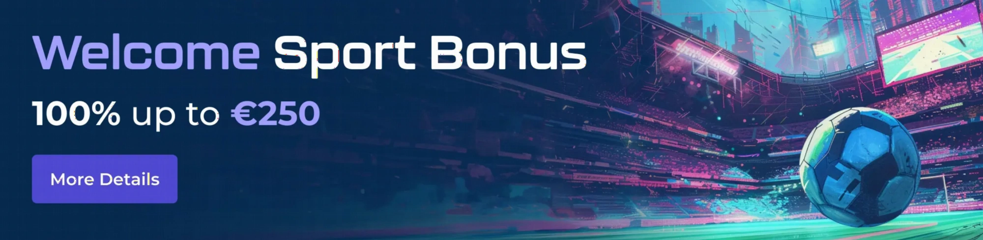 Bonus benvenuto sportivo Winsane 100% fino a €250